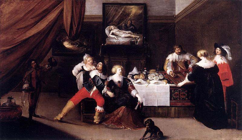 Frans Francken II Genre Scene